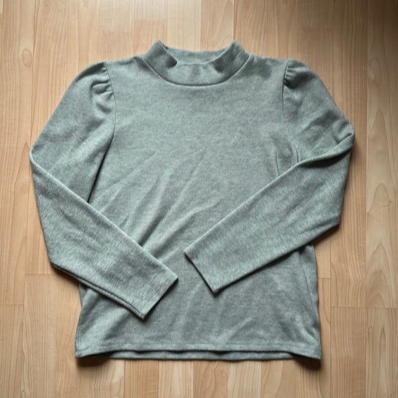 Madewell Mock Neck Top - Picture 1 of 4